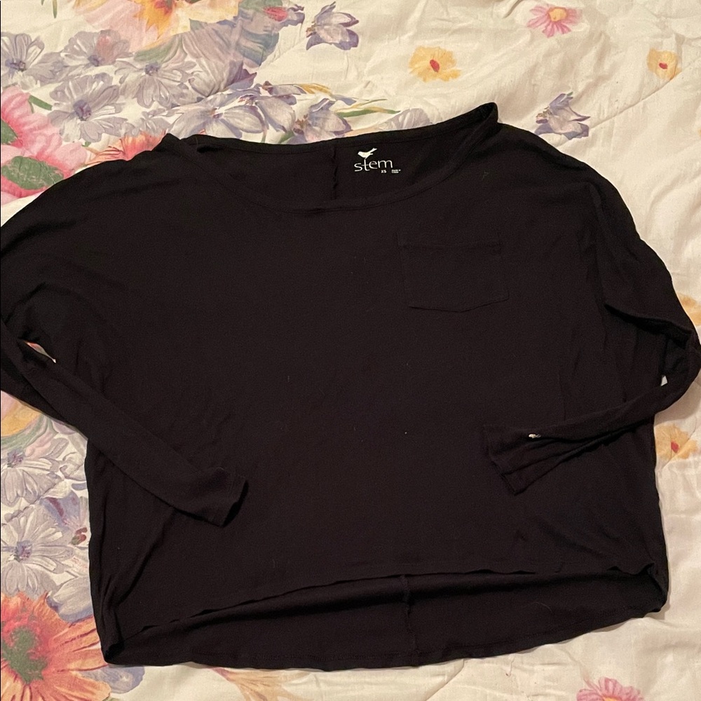 Stem Midnight Long Sleeve Shirt